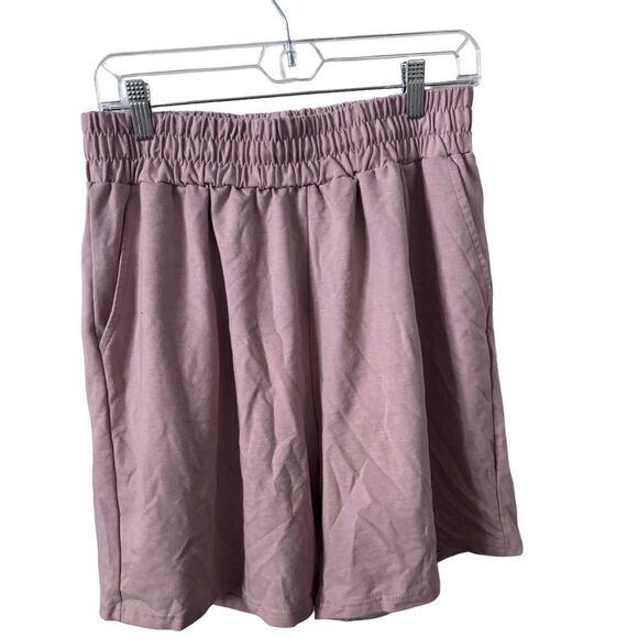 Roma Concepts by Rosee Light Pink Stretchy Shorts with Pockets Size XL - Picture 1 of 10